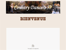 Tablet Screenshot of countrydancer.fr